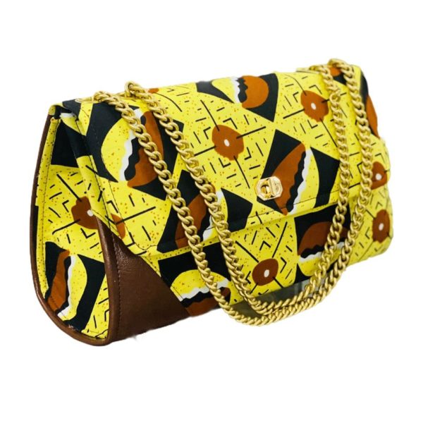 Sac a main en motif pagne - Collection yapanéé