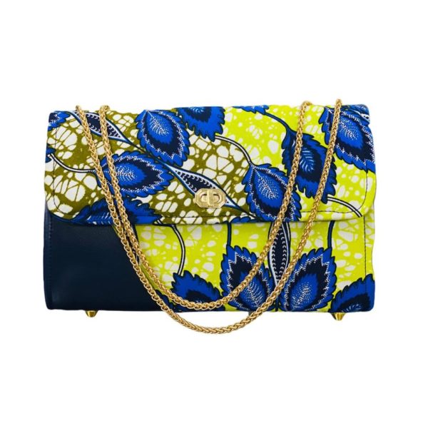 Sac a main avec motif de pagne - Collection yapanéé