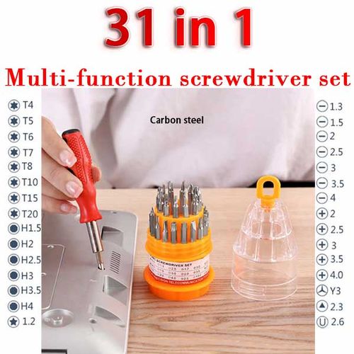 Jeu De Tournevis à Poignée De Précision 31 En 1 Kit De Réparation Puissant 0 out of 5