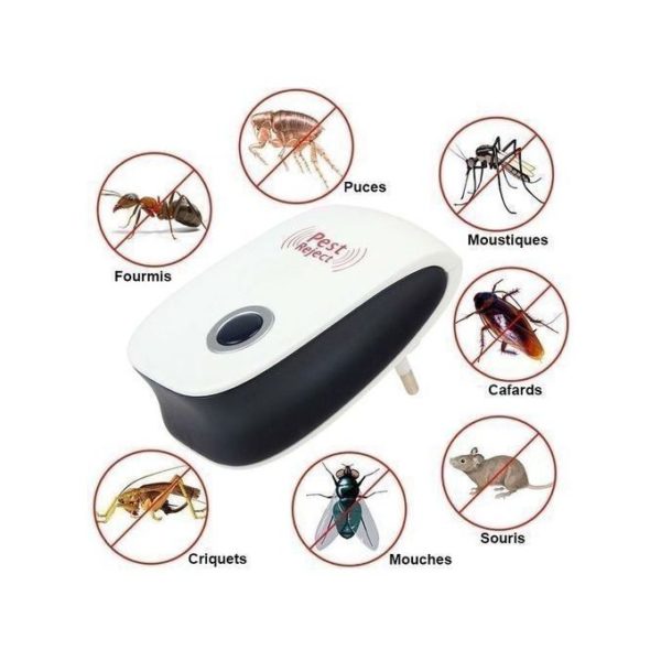 Répulsif A Ultrasons Anti Insectes - Multifonction