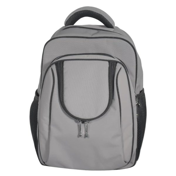 Sac à dos gris 38cm/28cm