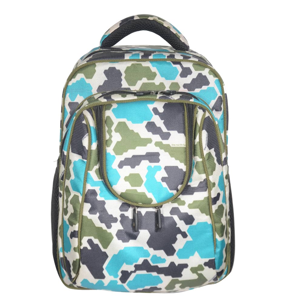 Sac à dos trelli vert - 38cm/28cm – Image 2