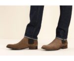 Chelsea boots homme Velours Taupe - DAWSON II GOMME - Bexley – Image 8