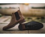 Chelsea boots homme Velours Taupe - DAWSON II GOMME - Bexley – Image 7