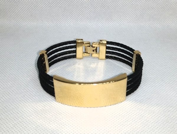 Bracelet homme en Or Plaqué