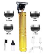 Tondeuse à barbe rechargeable geemy GM-6603 - Doré