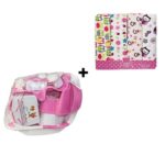 Kit Ensemble Baignoire + Lot de 4 Draps - Rose