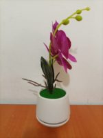Pot Simulations De Fleur Artificielle - Violet – Image 2