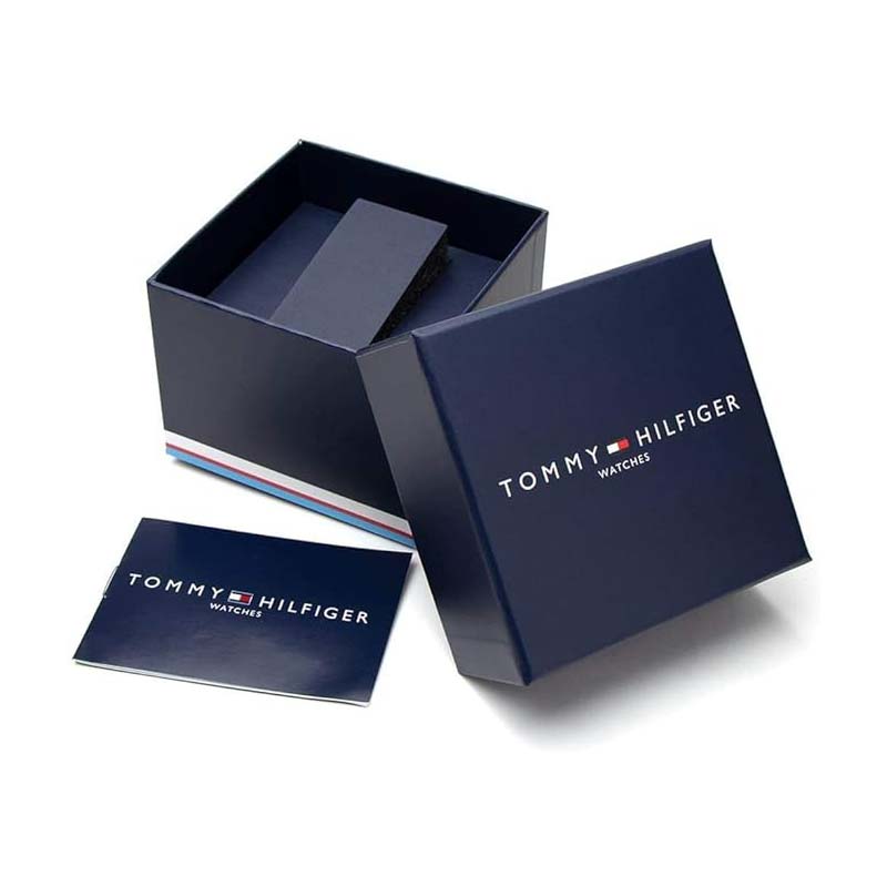 Tommy Hilfiger ALEXA Montre à cadran bleu pour femme, analogique - Bleu marine – Image 2