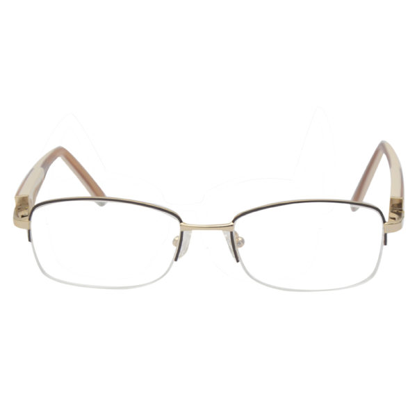 Lunettes de vue AG108 C7 50-15-140 femme - Marron/Or