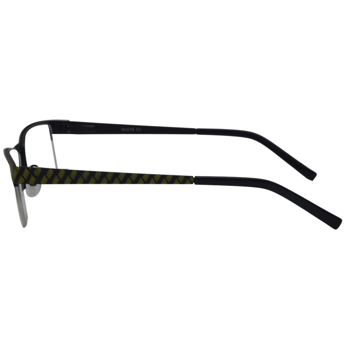 Lunettes de vue mixte M1515 C1 54-18-135 - Marron/Vert – Image 3