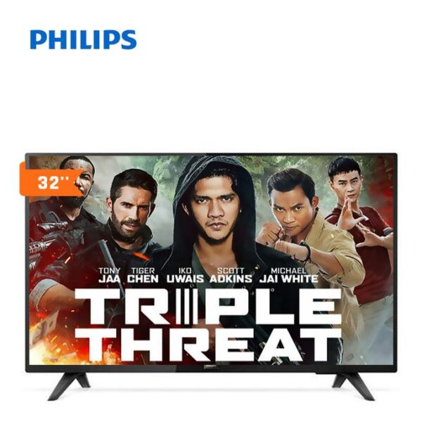 Philips TV LED 32''- Series 5 80Cm - Pixel plus - HD – HDMI - Noir
