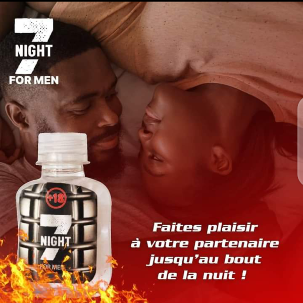 Lot de 3 Boissons énergisantes 7 nuits pour hommes