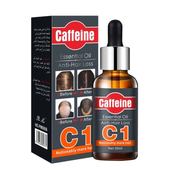 Huile Essentielle de Caféine Anti Chute de Cheveux 30ML