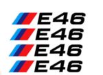Lot de 4 Autocollants jantes claires E46 – Image 4
