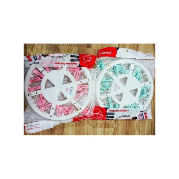 Séchoir à linge 24 pinces à suspendre