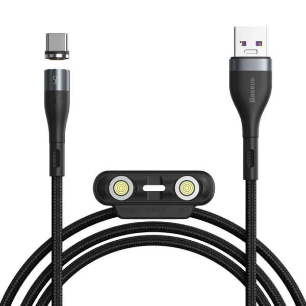 Câble de charge zinc magnétique 3 en1