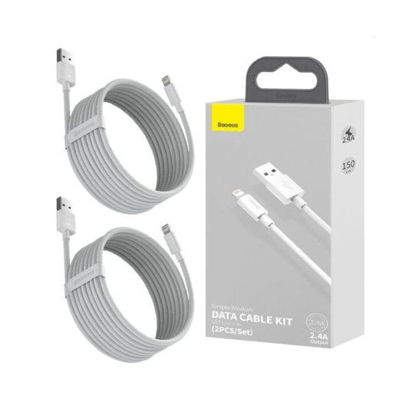 Câble de données USB SIMPLE WISDOM 2PCS/SET