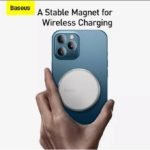 Mini chargeur magnétique sans fil 15W BLEU PD, tapis de charge rapide – Image 2