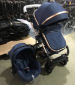 Siège auto et poussette de luxe pour bébé