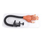 Main artificielle Flexible et réglable pour entraînement de manucure, avec 100 pièces de faux ongles – Image 4