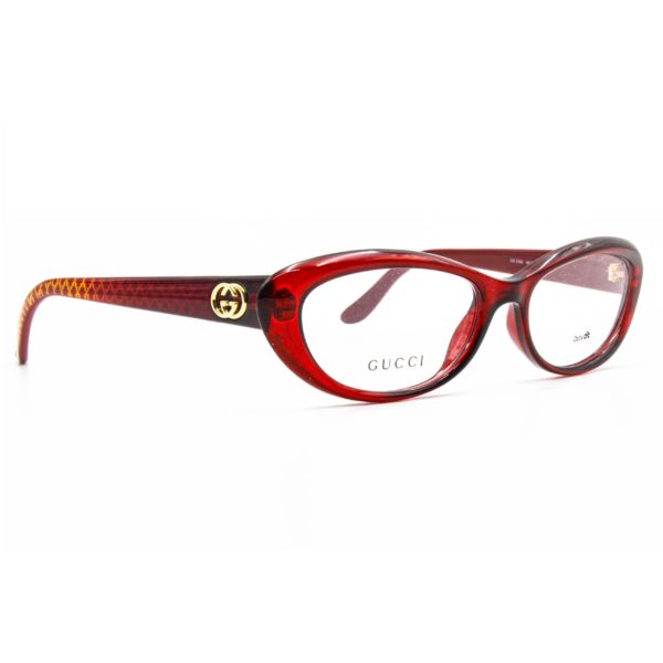Lunettes de vue femme Gucci GG 3566 WC7 52-16-140 - Rouge