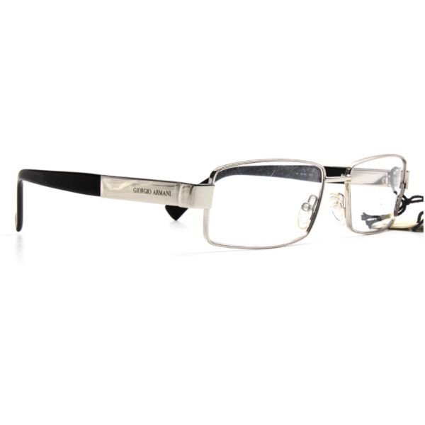 Lunettes de vue Giorgio Armani GA 582 QNV 55-16-140 - Argent/Noir