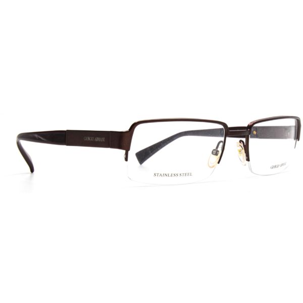 Lunettes de vue Giorgio Armani GA 611 HFO 56-19-140 - Marron
