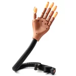 Main artificielle Flexible et réglable pour entraînement de manucure, avec 100 pièces de faux ongles – Image 10