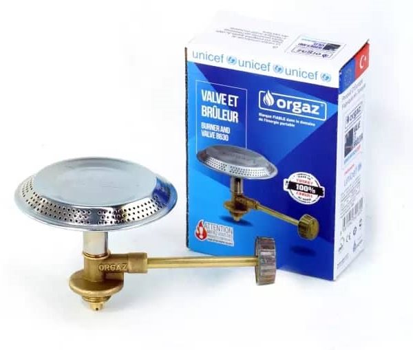 Tête Efficace De Gaz Butane B6 - Argent