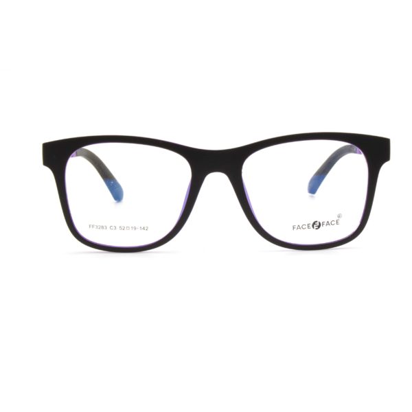 Lunettes de vue femme FF3283 C3 52-19-142 avec clip - Violet