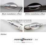 4 Autocollants Performance - Noir – Image 10