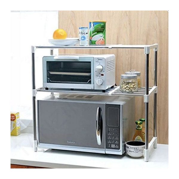 étagère De Cuisine En Acier Inoxydable Cadre Télescopique Multifonction De Cuisine