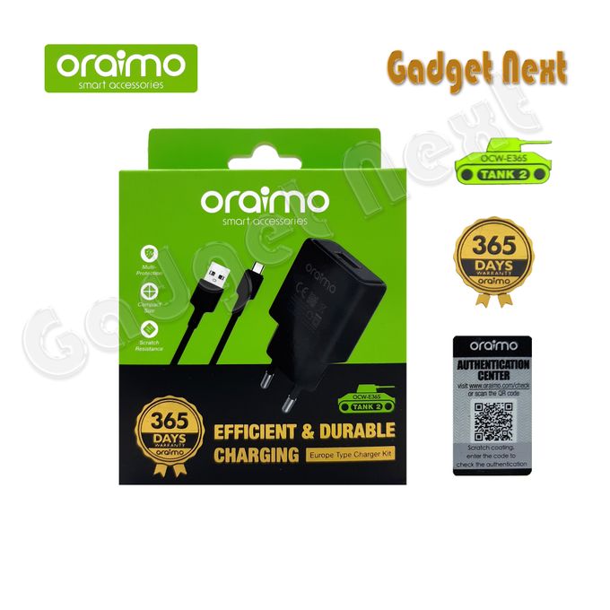 1 (5) Oraimo Chargeur Ultra -rapide OCW-36S – Image 1