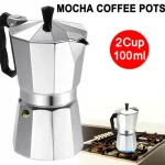 Cafetière Espresso Moka En Aluminium – Image 3