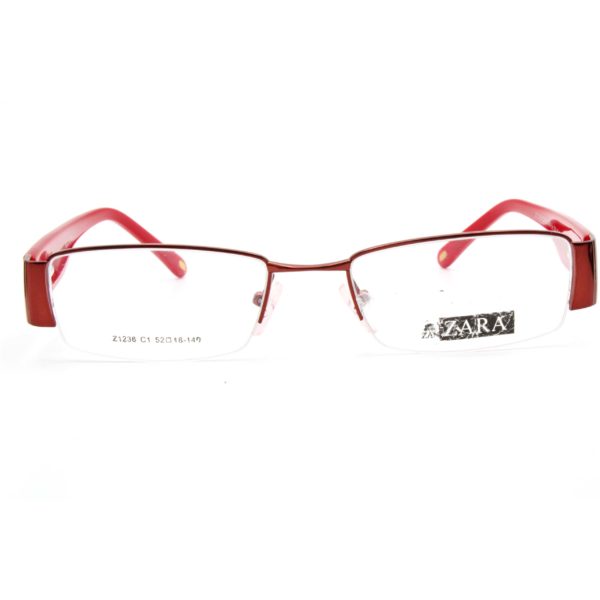 Lunettes de vue femme Z1236 C1 52-18-149 - Rouge