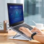Baseus Support Pour PC Portable Laptop Stand white SUDD-2G – Image 2