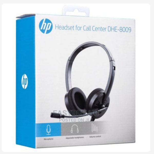 Casque HP DHE-8009-jack noir