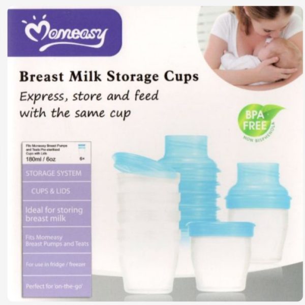 Tasses de stockage de lait maternel faciles pour maman