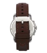 Fossil Montre pour Homme Grant, 44 mm, Mouvement Chronographe à Quartz, Bracelet en Cuir véritable – Image 2