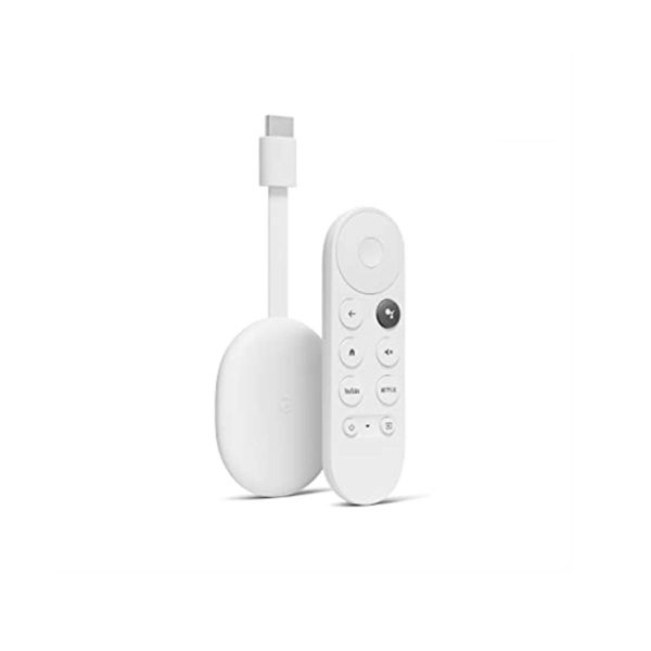 Google Chromecast avec Google TV 4К Media Streamer avec Google Assistant - Neige