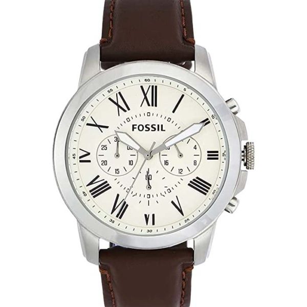 Montre à quartz pour homme en cuir - Fossile