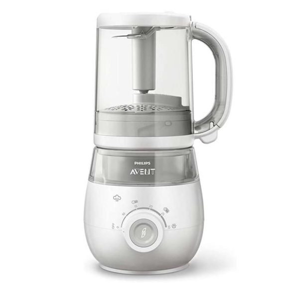 Philips Avent Cuiseur vapeur et mixeur combiné 4 en 1 (Scf883/02)