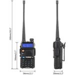 Talkie-Walkie Baofeng UV-5R avec écran LCD- bi-bande VHF/UHF – Image 4