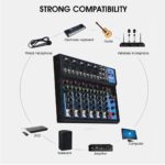 F7 Console de mixage numérique USB pour karaoké professionnel – Image 3
