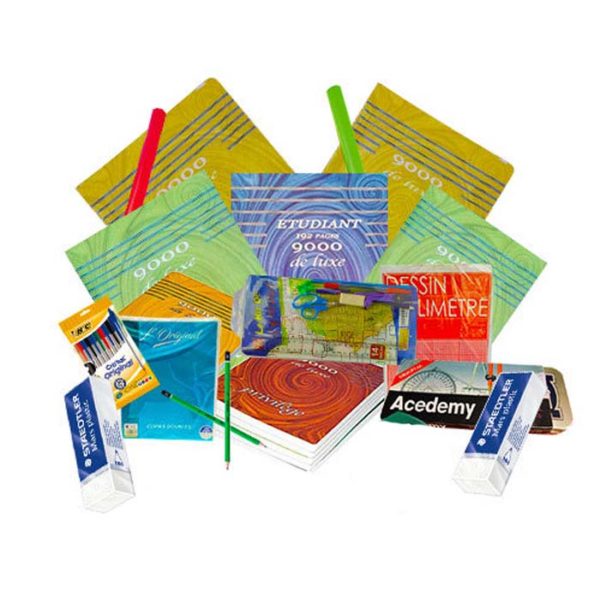 Fournitures scolaires pour le secondaire