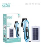 Tondeuse à cheveux Professionnelle rechargeable système solaire