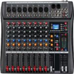 Table de mixage Professionnel 8 pistes/Bluetooth/USB