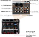 Table de mixage Professionnel 8 pistes/Bluetooth/USB – Image 5