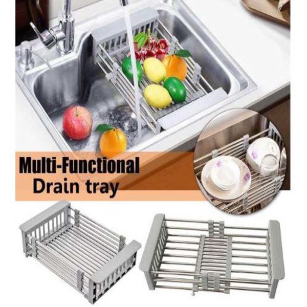 Égouttoir multifonctionnel réglable